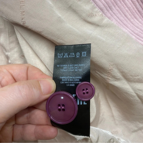 Isabel Marant SUIT SET Pink Corduroy 38 Milorsy Pant Malyake Jacket Blazer NWT - Picture 14 of 16